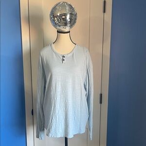 Lucky Brand Light Blue Crewneck Sweater